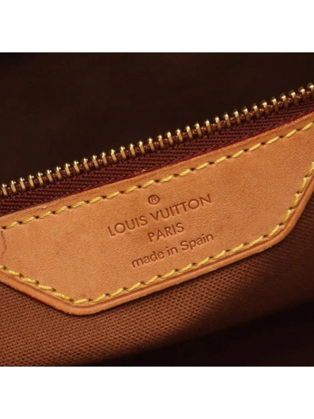 Louis Vuitton Shoulder Bag Batignolles Oriental Canvas Leather